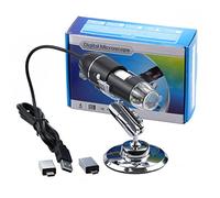 Accesorios para Microscopios USB HD Microscopio Digital 160 0X 1000x 500x 8 LED Titular de microscopio electrónico Durabilidad Y Rendimiento Confiable(1600X)