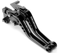 Accesorios para moto Manetas de freno y embrague de aluminio para DUCATI MONSTER 696 695 620 400 796 S2R 800 (Negro)