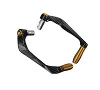 Accesorios para Motocicleta Empuñaduras De Barra Palancas De Embrague De Freno Final Protector De Protección para Ninja 250 300 400 650 H2 H4 Protectores Manillar Moto(Oro)