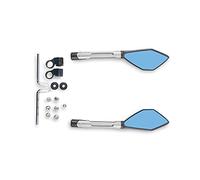 Accesorios para Motocicleta, Espejos Retrovisores De Aluminio CNC, Vidrio Azul para CB1000R CB1300 CB600F Hornat CBF600 CB400 CBR125R CBF125