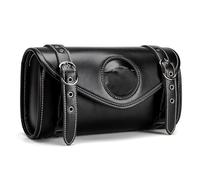 Accesorios para Motocicleta Funda Lateral Bolsa con Asa Frontal Almacenamiento Cuero PU Impermeable para Suzuki(Style 2)
