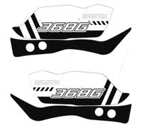 Accesorios Para Motocicleta Guardamanos Deflectores Pegatinas Protectores De Manos Calcomanías Protectoras Para Zontes 368G 2024-2026(4)