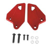 Accesorios para Motocicleta Juego Trasero Placa De Protección para El Talón Reposapiés Pedal para Z900RS para Cafe 2017-2021 Reposapiés Motocicleta(Rojo)