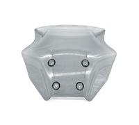 Accesorios para Motocicleta: Parabrisas Elevado Y Alerón Delantero para Y&amaha MT-09 MT 09 SP 2021, 2022, 2023 Y 2024 Kit de alerones(Smoky)