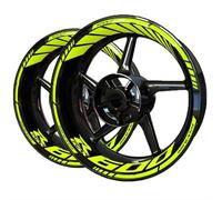 Accesorios para Motocicleta, Pegatinas para Ruedas, Reflectantes Calcomanías, Llantas para Suzuki GSXR600 GSXR-600(Color 12)