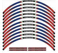 Accesorios para Motocicleta Pegatinas Rueda Llanta Reflectante Rayas para Ducati para Streetfighter 848 / V4 S V2(Style 1)
