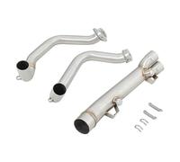 Accesorios Para Motocicleta, Sistema De Escape, Tubo De Conexión Frontal Con Cubierta Antiescaldado Fibra Carbono Para F 900 R F900XR 2020-2024(1)