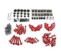 Accesorios Para Motocicleta, Tornillos De Carenado Personalizados, Parabrisas Para Cbr 600 Rr CBR600F4i 5 6mm bicicleta calle(rojo)