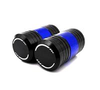 Accesorios para motocicletas Accesorios De Aluminio Para Motocicleta, Tapas Para Vástago Válvula Neumático Rueda, Cubiertas Para SUZUKI DL650 DL 650(Blu)