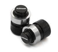 Accesorios para motocicletas Accesorios De Aluminio Para Motocicleta, Tapas Para Vástago Válvula Neumático Rueda Cubiertas Para SUZUKI VSTROM 650 DL250 DL650 V-strom DL1000 DL 650/XT 1000/XT(Grey)