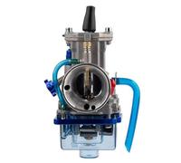 Accesorios para motocicletas Carburador De Motocicleta Para PWK 24 Mm, 26, 28 Para Motores 75 Cc A 125 Power Jet 2T 4T Azul Transparente Tapa Depósito Para Motos Cross ATV(26MM)