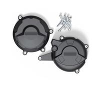 Accesorios Para Motocicletas Cubiertas Caja Estator Motor Protectores Secundarios Kits Para Panigale Para V2 ABS 2020, 2021, 2022, 2023 Y 2024 Cubierta Del Estator(Black)