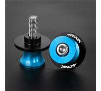 Accesorios para Motocicletas Deslizadores Brazo Oscilante Moto 10 Mm Carretes Soporte Montaje Tornillos para CFMOTO 400NK 400 NK 650NK 150NK 250NK 400GT 650TR-G 650MT(Blue2)