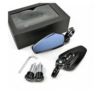 Accesorios Para Motocicletas Espejos Retrovisores De 7/8" (22 Mm) Con Extremo De Manillar, Cristal Azul Para K&AWAS&AKI Z1000, Z1000SX, 1000, TouReR, ZX1400 Y ZX14R(A)