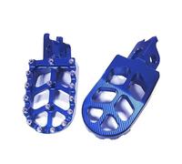 Accesorios para Motocicletas: Estriberas/Reposapiés Pedales - Piezas para Motos De Cross para HM50(Blue)