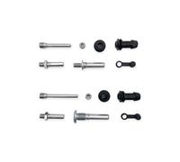 Accesorios para Motocicletas: Kit De Reparación Frenos Delanteros Y Traseros (pasadores Manguitos Goma) para Pinzas Freno Bombas - Compatible con Motos Todoterreno para Yam&AHA(1 Kit(NISSIN))