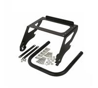 Accesorios para Motocicletas Kit De Soporte Hardware Acoplamiento para Portaequipaje Trasero Motocicleta Solo Rack para Harley para Road King para Custom EFI FLHRSI 2004 2005 2006(Nero)