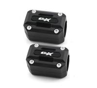 Accesorios para Motocicletas para BMW C400X C400 X 400 Protector De Bloque para Motocicleta, Barra Protección Motor, Parachoques, 22/25/28 Mm(Black 2PCS)