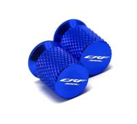 Accesorios para motocicletas Para HONDA CRF300L CRF300 L CRF 300L Para Rally 2021 2022 2023 2024 Accesorios De Motocicleta CNC Tapas Válvula Neumático Rueda Enchufe Cubierta(Blu)