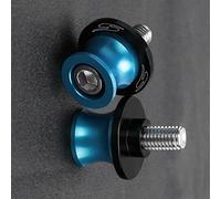 Accesorios para Motocicletas para Suzuki GSX1300 para Hayabusa 1999-2010 2011 2012 2013 2014 2015 2016 Motocicleta Basculante Deslizadores Carretes Tornillos(Light Blue)