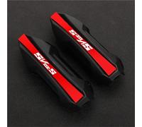 Accesorios para Motocicletas para Suzuki SV 1000 N/S 2003 2004 2005 2006 2007 SV1000S SV1000 Protector De Motor para Motocicleta, Parachoques, Bloque Decorativo, Barra Protección, 25 Mm(Rosso)