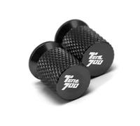 Accesorios para motocicletas Para Yamaha Tenere 700 XTZ T7 Tenere700 Para Rally 2019 2020 2021 2022 2023 Accesorios De Motocicleta CNC Tapas Válvula Neumático Rueda Enchufe Cubierta(Nero)