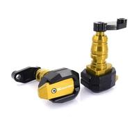 Accesorios para Motocicletas: Protector Carenado Deslizador Marco Protección contra Caídas para S1000XR S1000R S1000RR Control Vibración Antideslizante(Oro)
