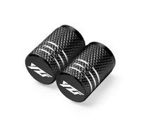 Accesorios para motocicletas Tapones Válvulas Neumáticos Moto Aire Para Yamaha YZF R3 R25 R6 R1 R125 250 2013 2014 2015 2016 2017 2018 2019 2020 2021(Black1)