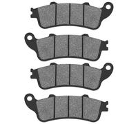 Accesorios para motos 1/2/3 Pares Pastillas Freno Delanteras Traseras Para Motocicleta Para HONDA NT650 V2/V3/V4/V5 2002-2005 XL1000 Varadero VX/VY/V1/V2 1999-2002 V3/V4/V5/V6 2003-2006(2 Pairs)