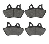 Accesorios para motos 2 Pares De Pastillas Freno Delanteras Y Traseras Para Motocicleta Para Harley Para FXDX Para Super Glide Sport 2000 2001 2002 2003