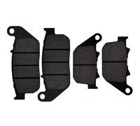Accesorios para motos 2 Pares De Pastillas Freno Delanteras Y Traseras Para Motocicleta Para Harley XL883S Para Standard 2004-2008 XL1200C Sportster Para Custom 2004-2014