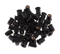 Accesorios para Motos 50 Unids/Set M5 Pernos De Goma para Motocicleta 5MM Bien Tuercas Parabrisas Carenado Cubierta Universal Accesorios Universales