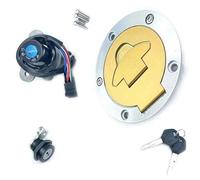 Accesorios para Motos Cerradura Llave Tanque Combustible para Interruptor Encendido Motocicleta para Ducati 748 SP 1995-1997/Monster 695 2007-2008/M600 2007 Accesorios Bloqueo Gasolina