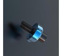 Accesorios para Motos M8 * 1,25/M10,5 Cable De Embrague Tornillo Ajuste Motocicleta CNC para Honda CRF1000L CRF1100L XRV 750 Africa Twin XRV750 CRF 1000L 1100L(10mm-1.5 Sky Blue)