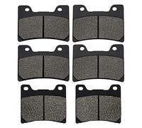 Accesorios para motos Pastillas De Freno Delanteras Y Traseras Motocicleta Para YAMAHA FZR1000 FZR 1000 Para Genesis FJ1200 FJ 1200 V-Max Vmax TDM850 TRX850(2 pairs Front and a pair Rear)