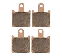 Accesorios para motos Piezas De Motocicleta Motor Sinterizado A Base Cobre Pastillas Freno Delanteras Y Traseras Para Kawasaki ZZR1400 ZZR 1400 2006-2009 Disco(1 pair Front Pads)