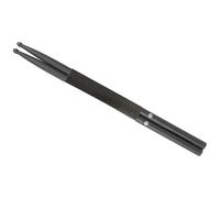 Accesorios para Percusión 1 Par De Baquetas De Tambor De Fibra De Carbono Negras 5A, Accesorios De Batería De Jazz