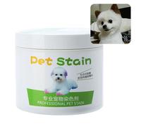 Accesorios para perros 100 ml Profesional Pet Stain Allergic Dog Cream Coloring Agent Cleaner