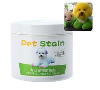 Accesorios para perros 100 ml Profesional Pet Stain Allergic Dog Cream Coloring Agent Cleaner