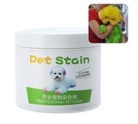 Accesorios para perros 100 ml Profesional Pet Stain Allergic Dog Cream Coloring Agent Cleaner
