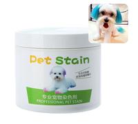 Accesorios para perros 100 ml Profesional Pet Stain Allergic Dog Cream Coloring Agent Cleaner