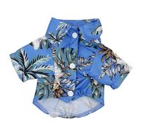 Accesorios para perros Mascotas Verano Coco Árbol Piña Impresión Hawaii Camisa de Playa Blusa Ropa para Perro Camisa