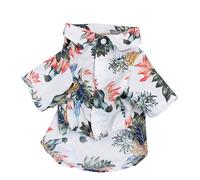 Accesorios para perros Mascotas Verano Coco Árbol Piña Impresión Hawaii Camisa de Playa Blusa Ropa para Perro Camisa