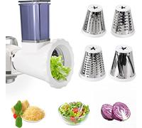 Accesorios para picadora Zacme, rallador de queso, cortador todo, cortador de verduras, cortador de frutas, accesorio para ensaladas