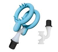 Accesorios para pistola de masaje con diámetro interno de 4,1 cm, diseño en forma de L para satisfacer diferentes necesidades, percusión en tejidos profundos con enchufe de d Interface size: 15-16 mm