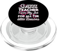 Accesorios para Profesores Cristianos para Mujer PopSockets PopGrip para MagSafe