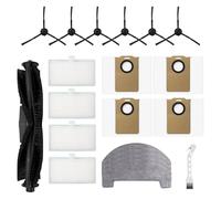 Accesorios para Proscenic Q8 Max aspiradora robot cepillo filtro bolsa de toallitas de repuesto (20 unidades)