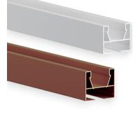 Accesorios para puerta corredera de PVC, kit de cierre y guía superior