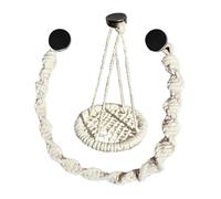 Accesorios para recintos de araña: elemento de percha de cuerda de 50 g, componente de soporte de actividad aérea, dispositivo de ejercicio para criaturas miniaturas, espacio de vida decorativo para