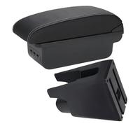 Accesorios Para Reposabrazos De Coche Para Citroen C1 Caja reposabrazos coche(B3 negro blanco 3USB)